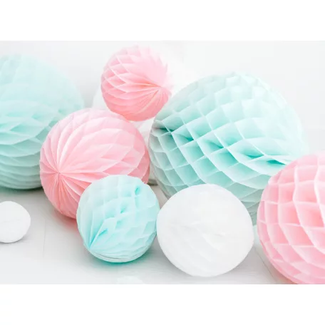 Méhsejt dekorgömb világos menta 20cm