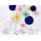 Papírtányérok, menta 18 cm (6 db)