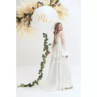 Óriás léggömb 1 m Mrs fehér