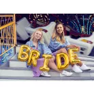 "B" betű fólia lufi 35cm arany