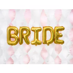 "D" betű fólia lufi 35cm arany