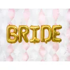 "R" betű fólia lufi 35cm arany