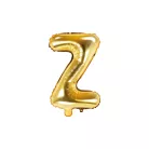 "Z" betű fólia lufi 35cm arany