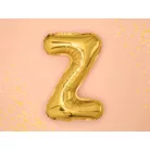 "Z" betű fólia lufi 35cm arany