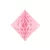 Méhsejt dekoráció gyémánt rózsaszín 30cm
