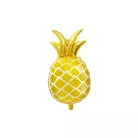 Fólia lufi Ananász - arany 38x63cm