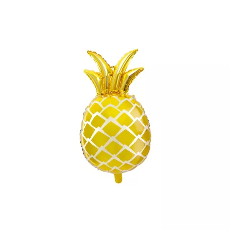 Fólia lufi Ananász - arany 38x63cm