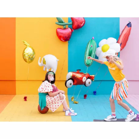 Fólia lufi Ananász - arany 38x63cm