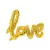 Fólia lufi "Love" arany 73x59cm
