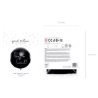 Fiú vagy Lány? nemfelfedő lufi kék konfettivel – fiú 1 m