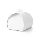 Köszönetajándék doboz fehér 6x6x5.5cm (10 db)