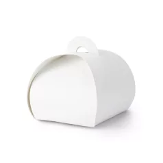 Köszönetajándék doboz fehér 6x6x5.5cm (10 db)