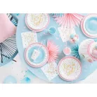 Kisfiú vagy kislány? Party papírtányér (6 db)