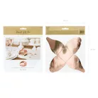 Köszönetajándék doboz rózsaarany 6x6x5.5cm (10 db)