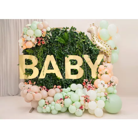 Erős Lufi 30cm - világos krémszín (50 db)