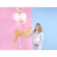 Erős Lufi 30cm - babarózsaszín (50 db)