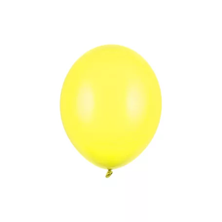 Erős Lufi 30cm - citromsárga (50 db)