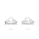 Ültetőkártya tartó - Színtelen Gyémánt 40 mm (10 db)