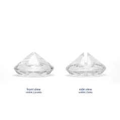 Ültetőkártya tartó - Színtelen Gyémánt 40 mm (10 db)