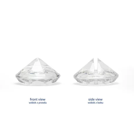 Ültetőkártya tartó - Színtelen Gyémánt 40 mm (10 db)