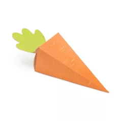 Húsvéti répa alakú papír dobozok (6 db)