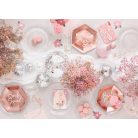 Üdvözlőlap kitűzővel „Bride” (Menyasszony) Lánybúcsúra