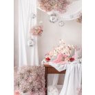 Üdvözlőlap kitűzővel „Bride” (Menyasszony) Lánybúcsúra