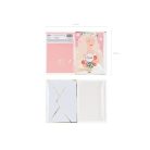 Üdvözlőlap kitűzővel „Bride” (Menyasszony) Lánybúcsúra