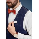 Üdvözlőlap kitűzővel „Groom” (Vőlegény) Legénybúcsúra