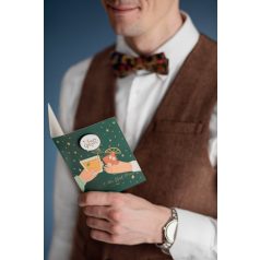 Üdvözlőlap kitűzővel "Groom Team"