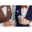 Üdvözlőlap kitűzővel "Groom Team"