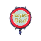 Fólia lufi Apukáknak - "Super Dad" 45 cm