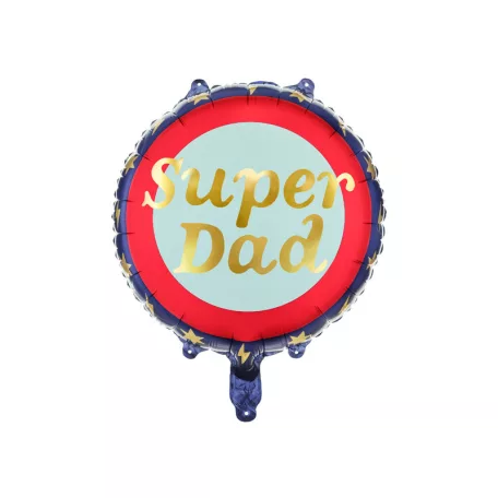 Fólia lufi Apukáknak - "Super Dad" 45 cm