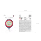 Fólia lufi Apukáknak - "Super Dad" 45 cm