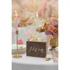 Fa asztalszám ''Seven''