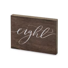 Fa asztalszám ''Eight''