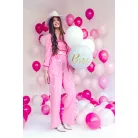 Bride feliratú fólia lufi – Fehér, 45 cm