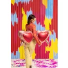 Fólia lufi Szív alakú szemüveg - 95 × 41,5 cm