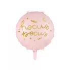 Fólia lufi Hocus Pocus rózsaszín 45 cm (1 db)