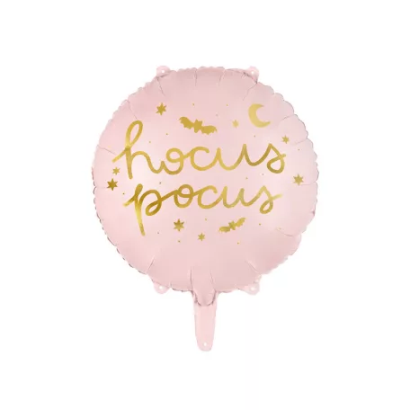 Fólia lufi Hocus Pocus rózsaszín 45 cm (1 db)