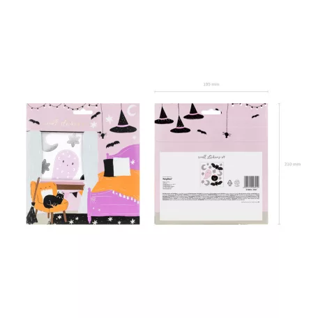 Halloween falmatrica (4 ív)