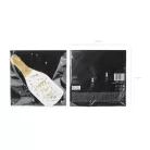 Szilveszteri szalvéta pezsgősüveg (20 db)