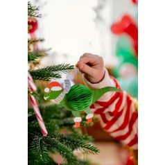 Méhsejt papírdísz készlet karácsonyi karakterek (5 db)