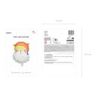 Fólia Lufi Mikulás 20x26cm (5 db)