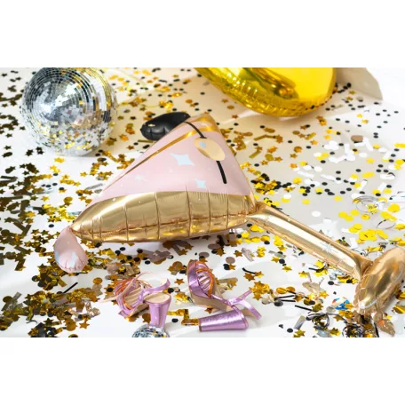 Fólia lufi - pezsgőspohár (126x93 cm)