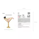 Fólia lufi - pezsgőspohár (126x93 cm)