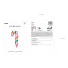 Cukorbot Fólia lufi 14x31cm (5 db)