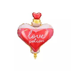 Fólia léggömb – Szerelem Elixír 49 x 54 cm