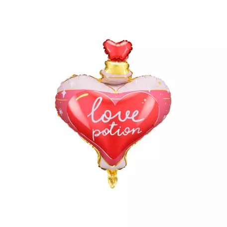 Fólia léggömb – Szerelem Elixír 49 x 54 cm