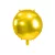 Kerek Fólia Léggömb - 64cm Arany